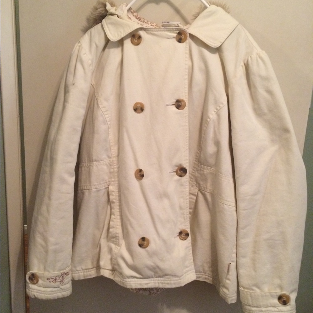 Double breasted winter jacket